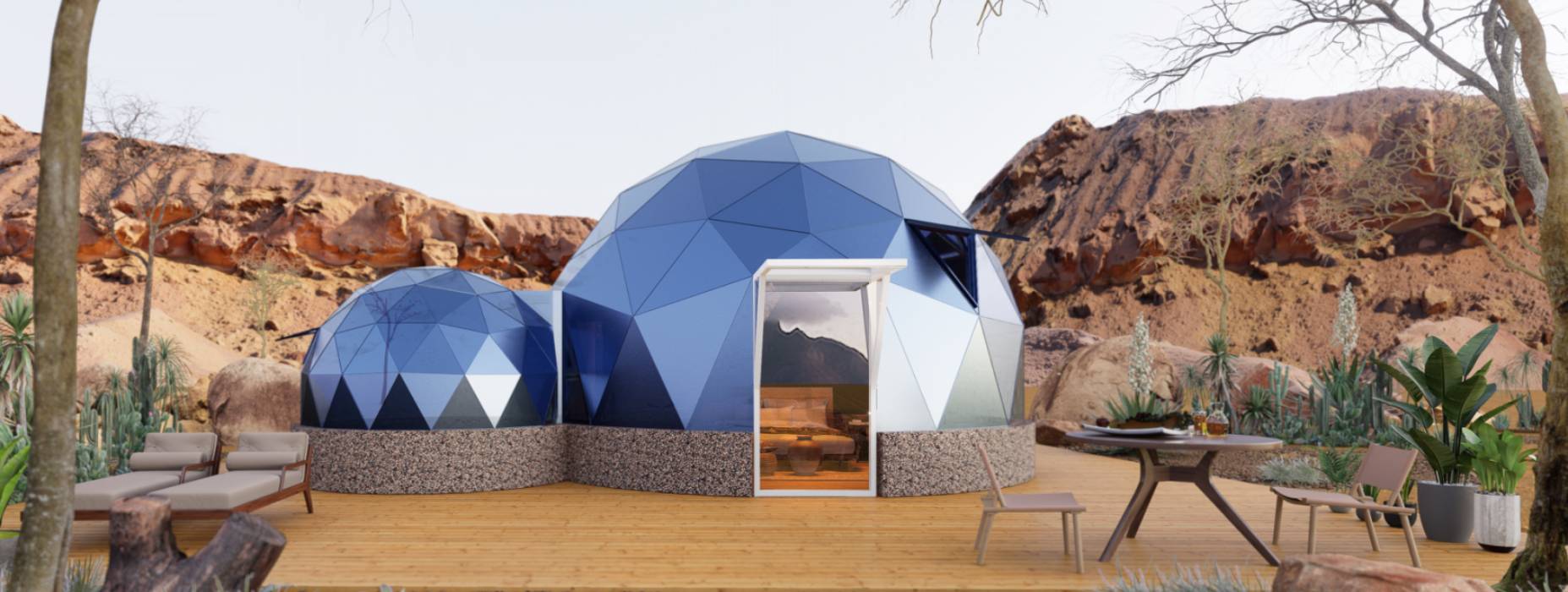 贞丰县球形智能光伏玻璃星空房